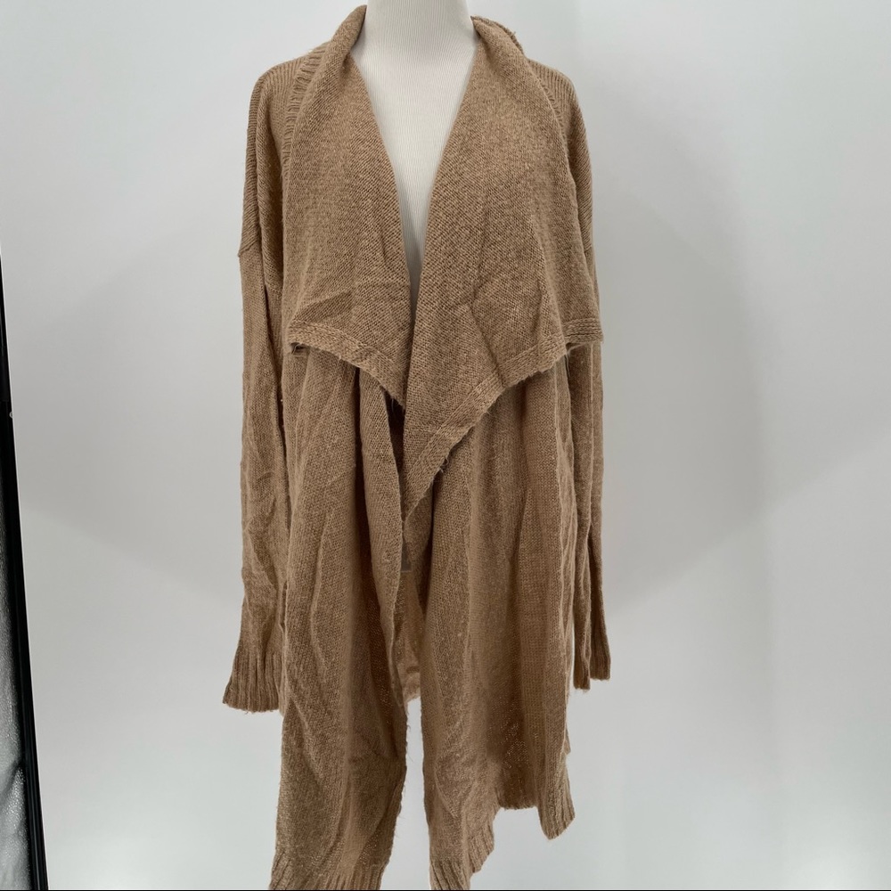 JUSTFAB Woman’s Tan Cardigan